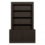 Bibliotecă maro închis din lemn de pin 146x230 cm Yumi – BePureHome
