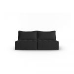 Canapea neagră 160 cm Mike – Micadoni Home