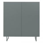 Dulap verde-gri 120x131 cm Parma – Tenzo
