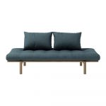 Canapea albastră extensibilă 200 cm Pace - Karup Design
