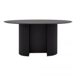 Masă dining cu aspect de lemn de frasin 160x110 cm Rod - Tenzo