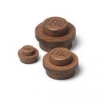 Set 3 cârlige de perete din stejar LEGO® Wood