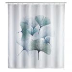 Perdea de baie lavabilă Wenko Ginkgo, 180 x 200 cm