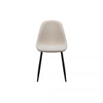Scaune dining crem 2 buc. Marije – WOOOD