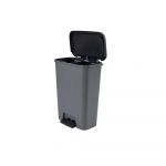 Coș cu pedală din plastic pentru sortare deșeuri 23+23 l Compatta - Curver
