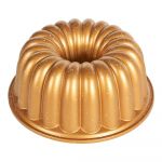 Formă de copt din aluminiu turnat Bonami Selection Lotus, auriu