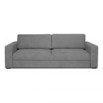 Canapea extensibilă gri 238 cm Resmo - Scandic