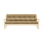 Canapea extensibilă Karup Design Unwind Wheat Beige