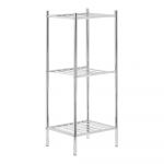 Etajeră de baie argintie 33x78 cm – Premier Housewares