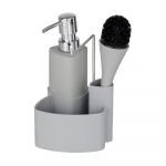 Set pentru produsele de spălat vase Wenko Empire, gri