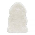 Blană artificială Mint Rugs Uni Soft, 170 x 120 cm, alb