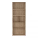 Bibliotecă cu aspect de lemn de stejar 80x205 cm Sign – Tvilum