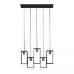 Lustră neagră/în culoarea bronz 60x15 cm Marley – Light & Living