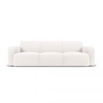 Canapea albă cu tapițerie din stofă bouclé 235 cm Molino – Micadoni Home