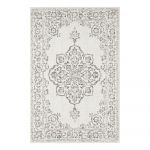 Covor de exterior NORTHRUGS Tilos, 80 x 150 cm, gri - crem