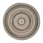 Covor adecvat interior / exterior Universal Verdi, ⌀ 120 cm, gri