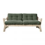 Canapea variabilă KARUP Design Step Natural, verde