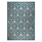 Covor de exterior albastru tip traversă 150x80 cm Oro - Flair Rugs