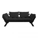 Canapea variabilă Karup Design Bebop Black/Dark Grey