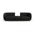 Canapea neagră 239 cm Shane – Micadoni Home