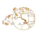 Decorațiune de perete din metal 91,5x63 cm Nippon – Mauro Ferretti