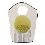 Coș depozitare Butter Kings Rising Sun, 60 l, bej - galben