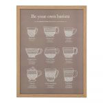 Poster cu ramă 32x42 cm Coffee - Bloomingville