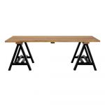Măsuță de cafea cu blat din lemn de pin 80x140 cm Hampstead – Premier Housewares