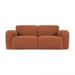 Canapea maro cu tapițerie din stofă bouclé 170 cm Molino – Micadoni Home