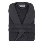 Halat gri antracit XL din bumbac Cappa – Foutastic