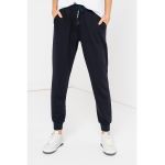 Pantaloni de trening cu snur de ajustare si mansete striate