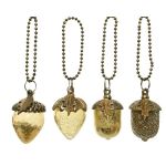 Decoratiune - Bauble Acorn - Gold - mai multe modele | Kaemingk