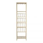 Dulap vinotecă bej număr sticle 20, 48x180 cm Cantor - Zuiver