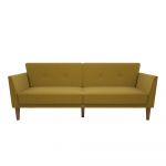Canapea extensibilă galbenă 205 cm Regal - Novogratz