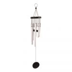 Clopoței de vânt Esschert Design, înălțime 56,5 cm, argintiu