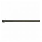 Bară perdea pentru cabina de duș cu lungime ajustabilă iDesign Rod, 198 - 275 cm, bronz