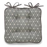 Pernă pentru scaun din bumbac Cooksmart ® Purity, gri