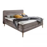 Pat boxspring 180x200 cm gri/maro Massello – Meise Möbel
