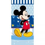 Prosop pentru copii albastru din frotir 70x140 cm Mickey – Jerry Fabrics