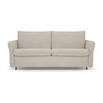 Canapea bej extensibilă 166 cm Dalida – Micadoni Home