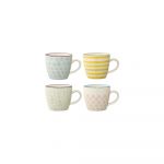 Set 4 căni din ceramică Bloomingville Patrizia