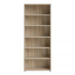 Bibliotecă modulară cu aspect de lemn de stejar 89x222 cm Prima – Tvilum