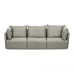 Canapea gri deschis 270 cm Dune – TemaHome