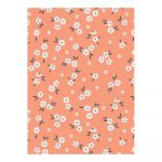Hârtie de împachetat eleanor stuart No. 2 Floral, portocaliu