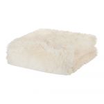 Cuvertură crem din micropluș pentru pat dublu 245x280 cm Cuddly – Catherine Lansfield