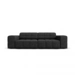 Canapea gri antracit 204 cm Chicago – Cosmopolitan Design