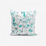 Față de pernă cu amestec din bumbac Minimalist Cushion Covers Leaves, 45 x 45 cm