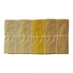 Set 4 șervețele textile din amestec de in Really Nice Things Beige, 43 x 43 cm