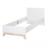 Pat pentru copii alb 90x200 cm Clara – Roba