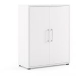 Bibliotecă modulară albă 89x113 cm Prima – Tvilum